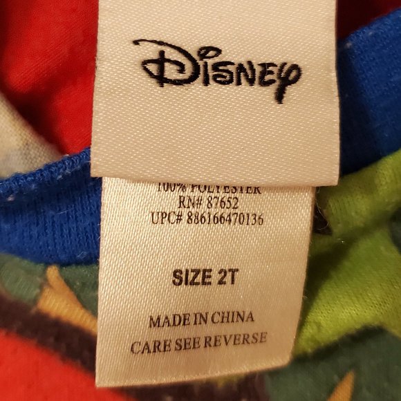 Disney Jake & The Neverland Pirates Pajama Set 2T - Picture 5 of 7